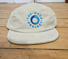 Load image into Gallery viewer, Cord camper cap in stone colour by The Wave Project