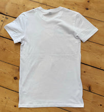 Load image into Gallery viewer, The Wave Project Roundel Tee - White organic cotton