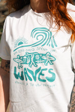 Load image into Gallery viewer, No Bad Days on Waves Off White T-Shirt | The Wave Project x Ray & Sol