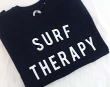 Load image into Gallery viewer, Surf Therapy Long T Shirt Navy