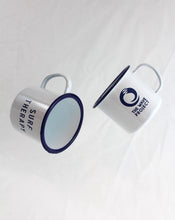 Load image into Gallery viewer, Enamel Camping Adventure Mug by The Wave Project