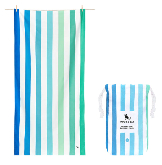Dock and Bay Towel - Pattern Collection