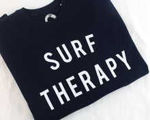 Load image into Gallery viewer, Surf Therapy Long T Shirt Navy
