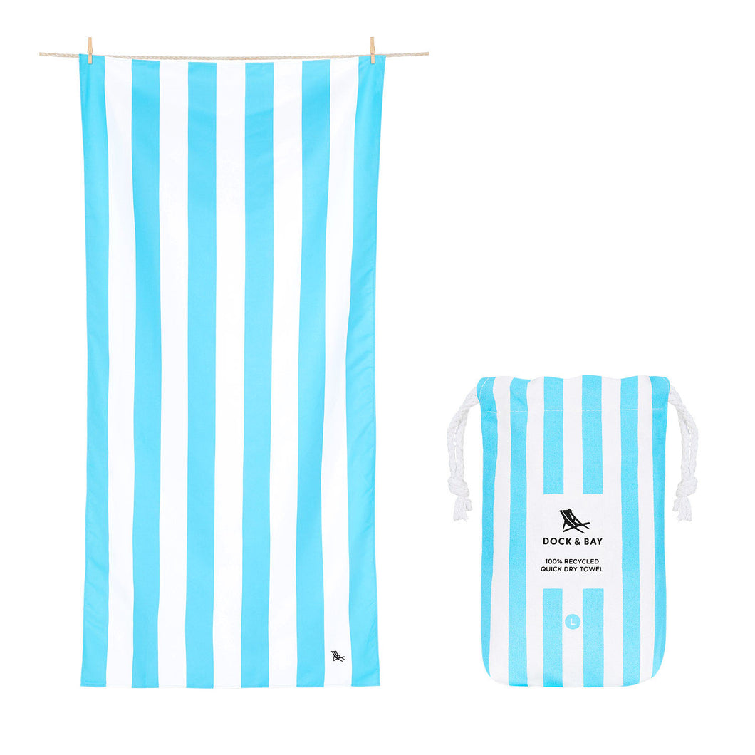 Dock and Bay Towel - Stripe Collection
